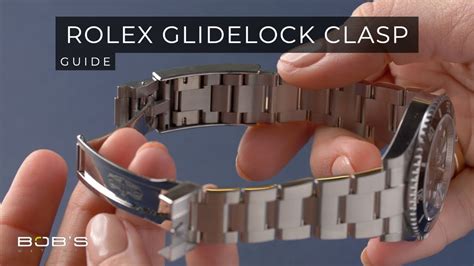 Rolex GlideLock Clasp Demonstration 